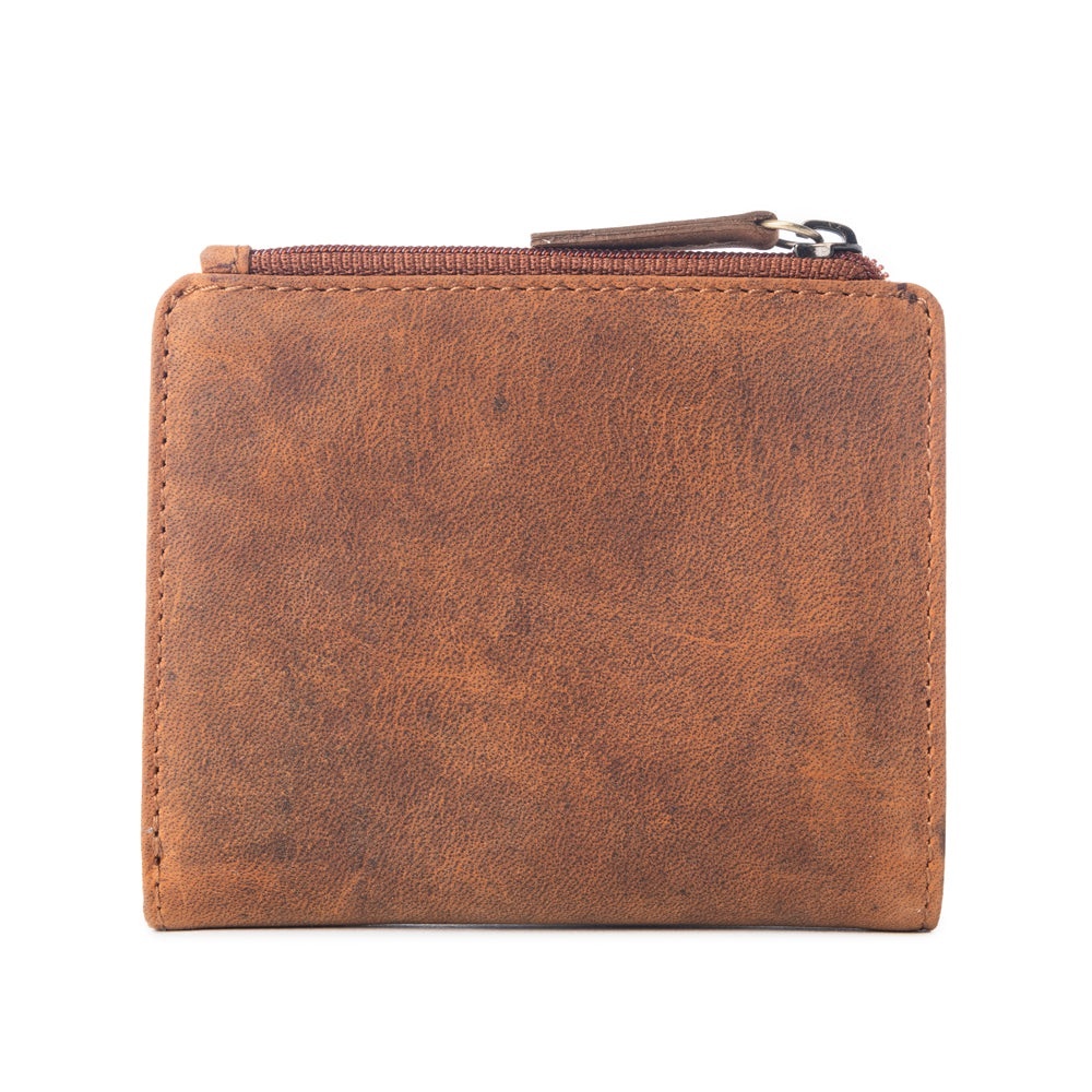 YELLOW STONE WESTMERE STUDDED CREDIT CARD HOLDER IN AMBER - Picture 3 of 5